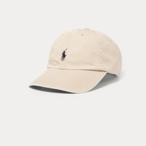 tan polo hat